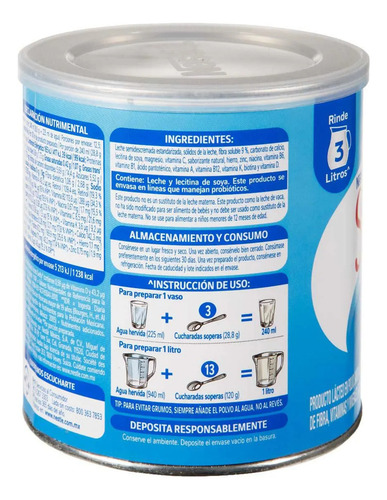 Leche En Polvo Svelty 360gr Bajo En Grasa Nestle