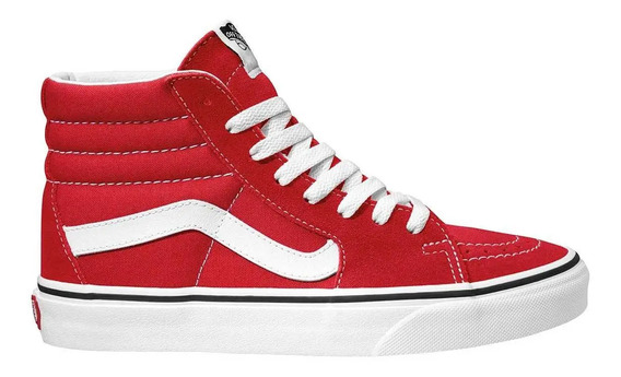 Tenis Vans Color Rojo Guerrero | MercadoLibre 📦