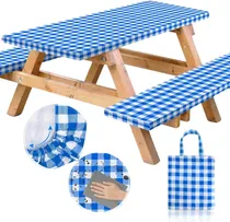 Comprar Cubre Mantel De Vinilo A Medida Para Mesa De Picnic Impermea