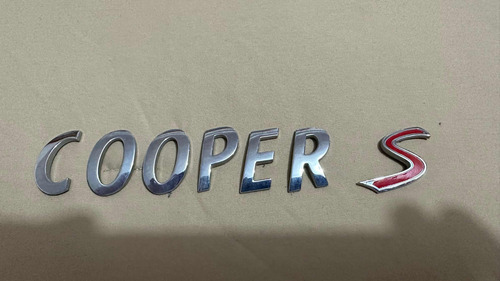 Letras Cajuela Originales Mini Cooper S. R56