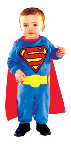 Disfraz Rubies Superman Bebe 1 A 2 Años Halloween Carnavales