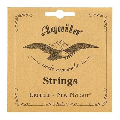 Aquila New Nylgut - Cuerdas Para Ukelele Tenor Aq-19 Set De