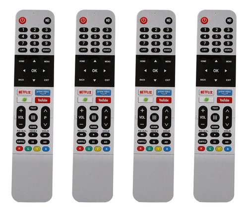 4 Unidades Para Skyworth Tv 539c-268920-w010 Para Smart Tv T