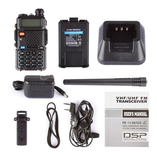 Imagen 9 de 9 de Radio De Comunicación Baofeng Uv-5r | Uhf / Vhf