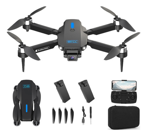 Cámara Profesional Ls-e88max 2c Bk2 Drone 4k Con 2 Baterías