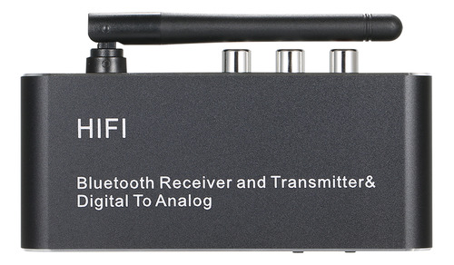 Convertidor De Audio Analógico Dac Audio Digital Óptico Bt5.