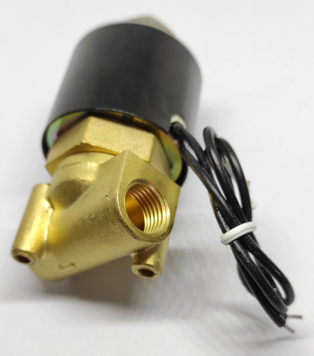 Imagen 3 de 3 de Valvula Solenoide 12v 1/4 Pulgadas Electrovalvula Na