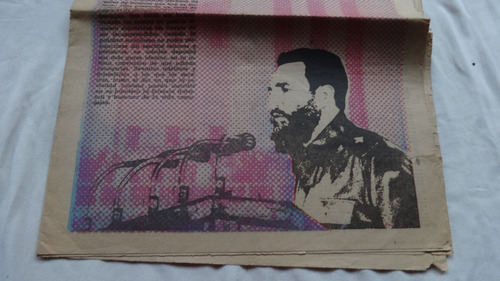 Antiguo Diario Periodic Historia Juventud Rebelde Cuba Fidel