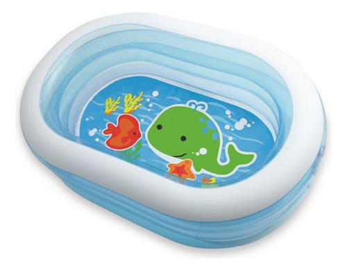 Piscina Inflable De Niños Ovalada My Sea Friends 57482 Intex