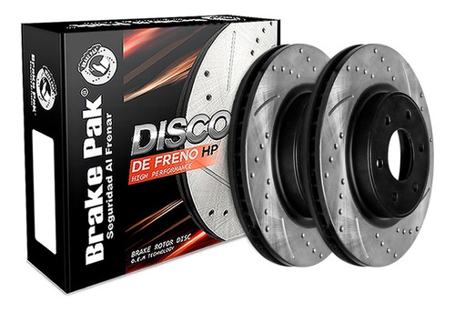 Disco De Freno Brakepak Nissan Frontier 2.5 4x4