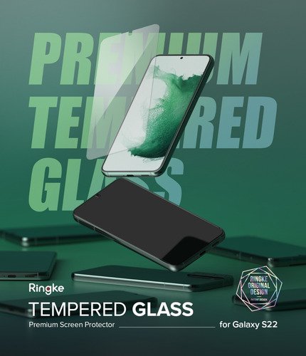 Imagen 10 de 10 de Vidrio Templado Para Samsung S22 Ringke Pack X2 Unidades