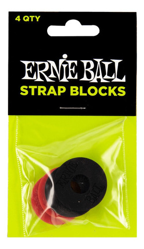 Ernie Ball Strap Blocks Sistema Trava Correia 2 Pares 4603