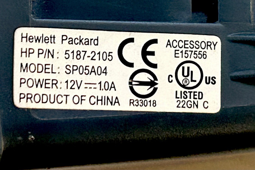 Parlante Pc Harman/kardon Hewlett-packard Salida Subwoofer Plateado (Usado)
