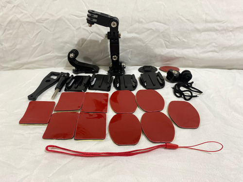Set De 23 Accesorios Para Casco Compatible Con Gopro