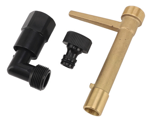 Llave De Válvula De Acoplamiento Rápido, Latón, G3/4, Abs, D