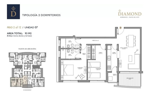 Venta En Pozo Diamond Residences Punta Del Este 2 Dormitorios