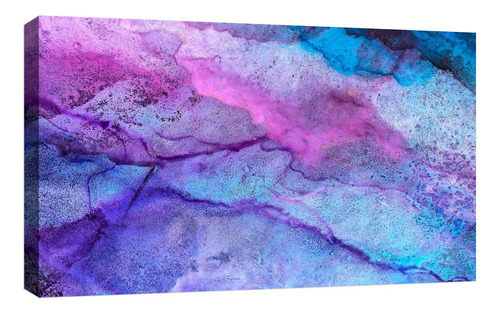 Cuadro Decorativo Canvas Moderno Abstractos Alcohol Ink Color Abstractos Alcohol Ink 16 Armazón Natural