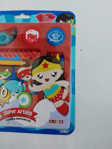 Super Artista.kit Con 10 Elementos. Se Tu Propio Heroe.