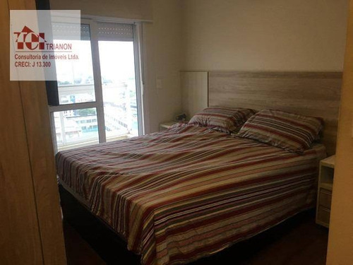 Apto Com 2 Dormitórios Sala Estendida, 80 M² Por R$ 560.000 - Santa Teresinha - Santo André/sp - Ap3225