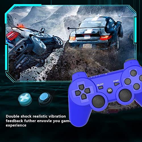 Controladores Inalmbricos Ps3 - 2 Pack Bluetooth Con Cargado