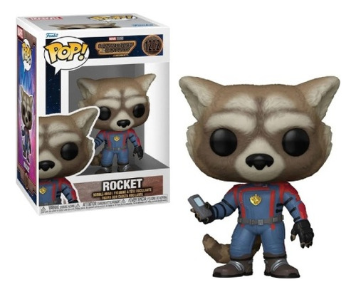 Funko Pop Guardians Of The Galaxy V.3 Rocket 1202