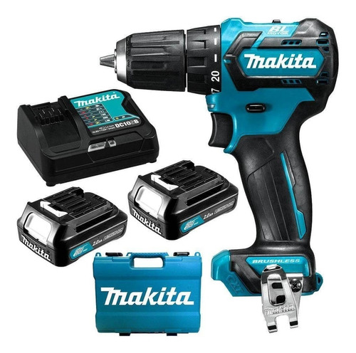 Taladro Atornillador 12v Max Brushless Df332dwae En Maleta 