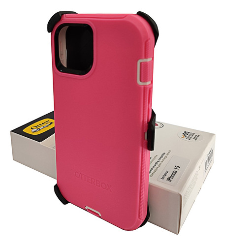 Funda Para iPhone 15/pro/plus/pro Max Defender Otterbox Clip