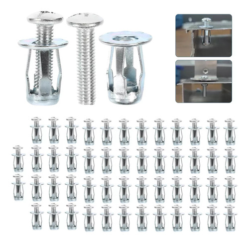 40 Tuercas De Remache En Forma De Pétalo