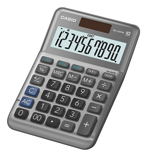 Calculadora Escritorio Casio Ms-100fm Reemplaza Ms-100bm