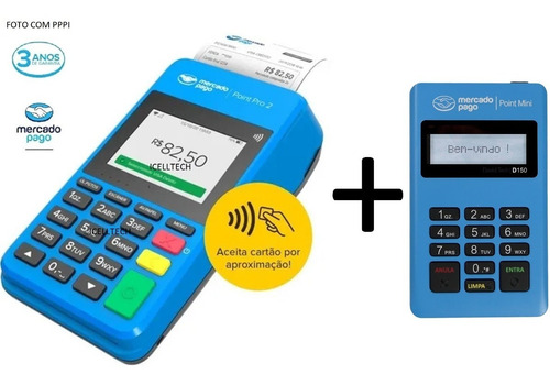 Maquina De Cartão - Point Pro + Point Mini - Promoção Hoje!