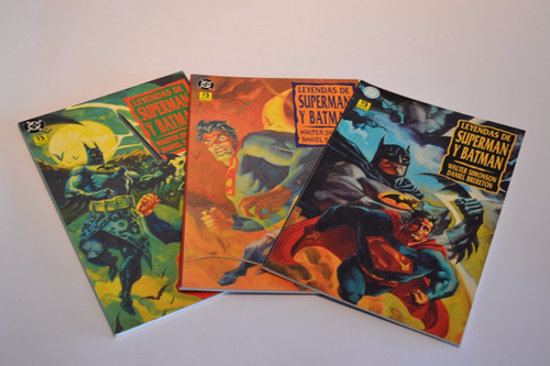 Leyendas De Superman Y Batman Vol. 1,2 Y 3  Dc Comics