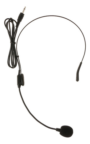Micrófono Con Gancho Para La Oreja Ángulo Recto De 3.5 Mm