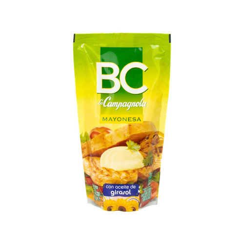 Imagen 1 de 1 de Mayonesa BC en doy pack 250 ml