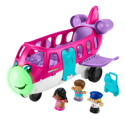 Fisher-price Little People Set Avión De Los Sueños Barbie