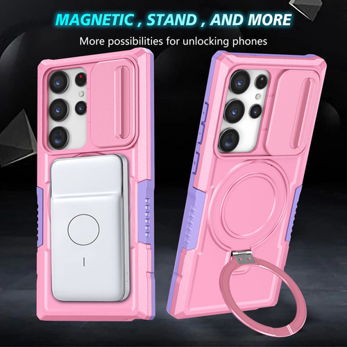 Funda Hybrid Armor Para Samsung Galaxy S23, S24 Ultra