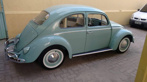 Fusca 1960 Azul Pastel 3 Donos