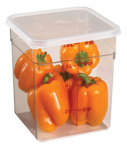 Sfc6scpp  Square Seal Lid For 6 And 8 Qt. Capacity Clea..