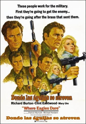 Dvd Where Eagles Dare | Donde Las Águilas Se Atreven (1968)