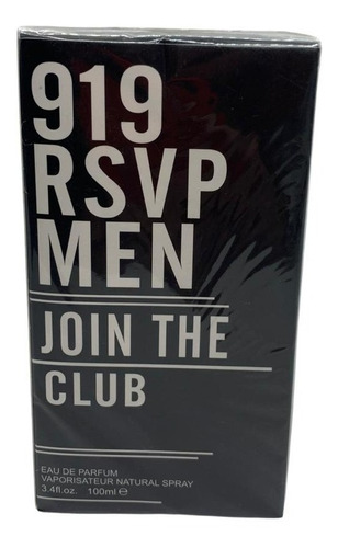 Perfume 919 Rsvp Men 100ml Edp / Alternativo - Hombre