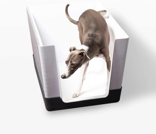 Caja - Baño  Para Perros Con Almohadillas Verticales 