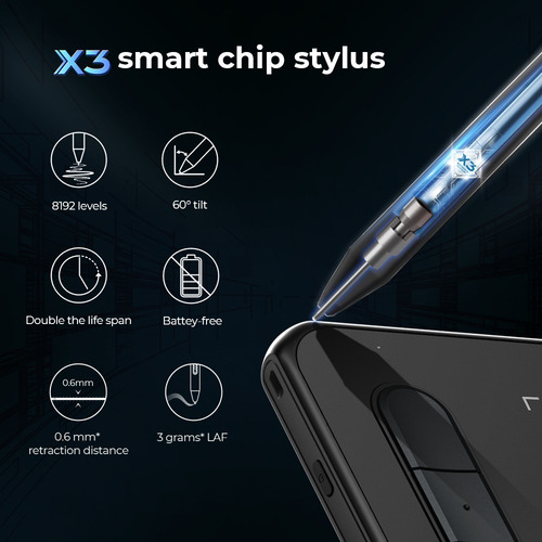 Mesa Digitalizadora Bluetooth Xppen Deco Mw X3 Preta