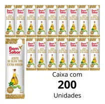 Comprar Kit 200 Un Azeite De Oliva Extra Virgem Bom Sabor Sachê 4ml