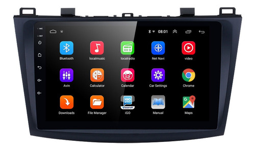 Radio Touch Android 10  Mazda 3 (gen 2) 2010 Al 2013 
