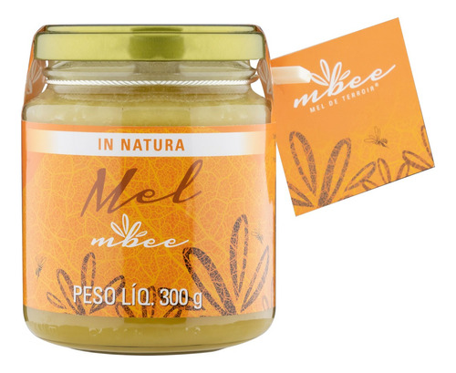 Mel mel in natura Mbee Florada Silvestre sem glúten 300 g 