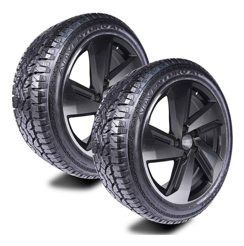 Paq 2 Llanta Lt245/75r17 121/118s Gt Radial Adventuro At3