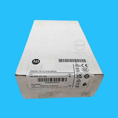 Allen Bradley 193-eio-43-120 Relé Sobrecarga Electr Original