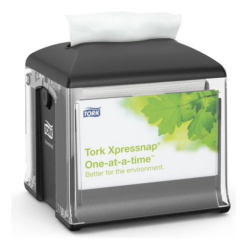 5 Pz Servilletero Tork Xpressnap® Modelo Café Color Negro Xpressnap® Cafe