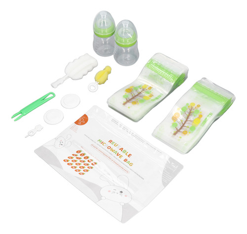 Set De Almacenamiento De Biberones Para Guardar Leche Matern