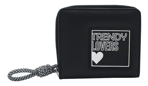 Imagen 1 de 7 de Billetera Mujer Trendy Tarjetero Monedero Fichero Eco Cuero