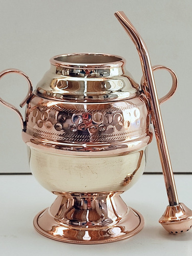 Imagen 2 de 5 de Mate De Cobre 1 Cobre Y Bronce 2 Cobre